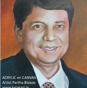 Dr Parag Sancheti handmade canvas painting