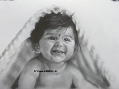 Baby Pencil drawing