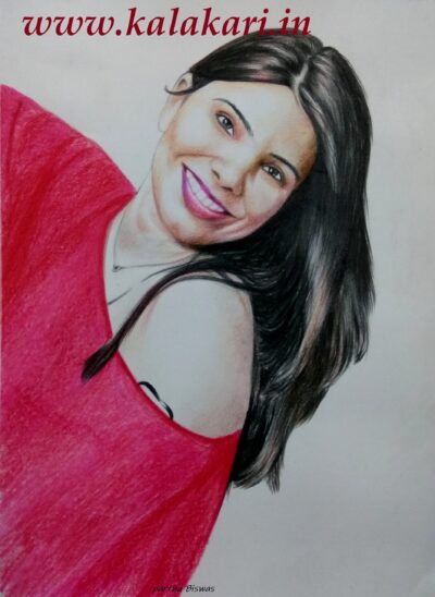 Color pencil sketch from photographs