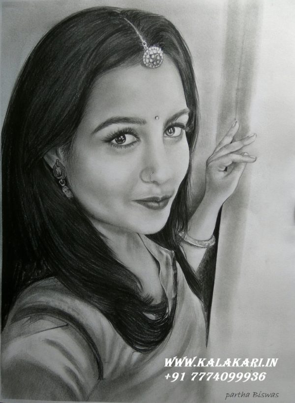 Photo To Pencil Sketch 100 Handmade Sketch Portrait Kalakari In