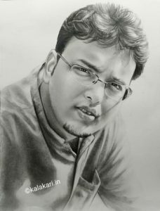 custom pencil portrait
