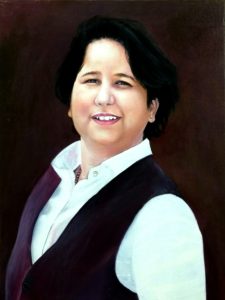 Acrylic portrait from photo