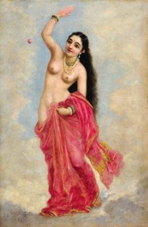 Tilottama painting Raja Ravi Verma Painting