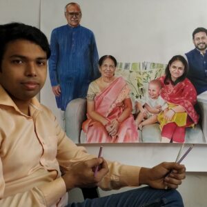 Family painting
