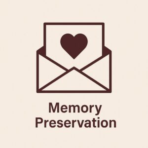 Memory preservation through photo to painting