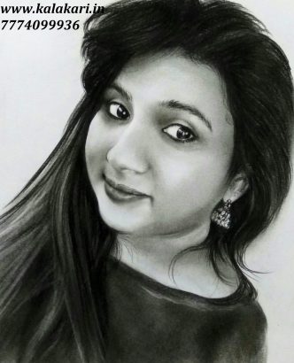 Order charcoal sketch online