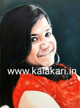 oil painting on canvas kalakari